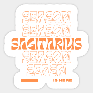 Sagittarius Season Sticker